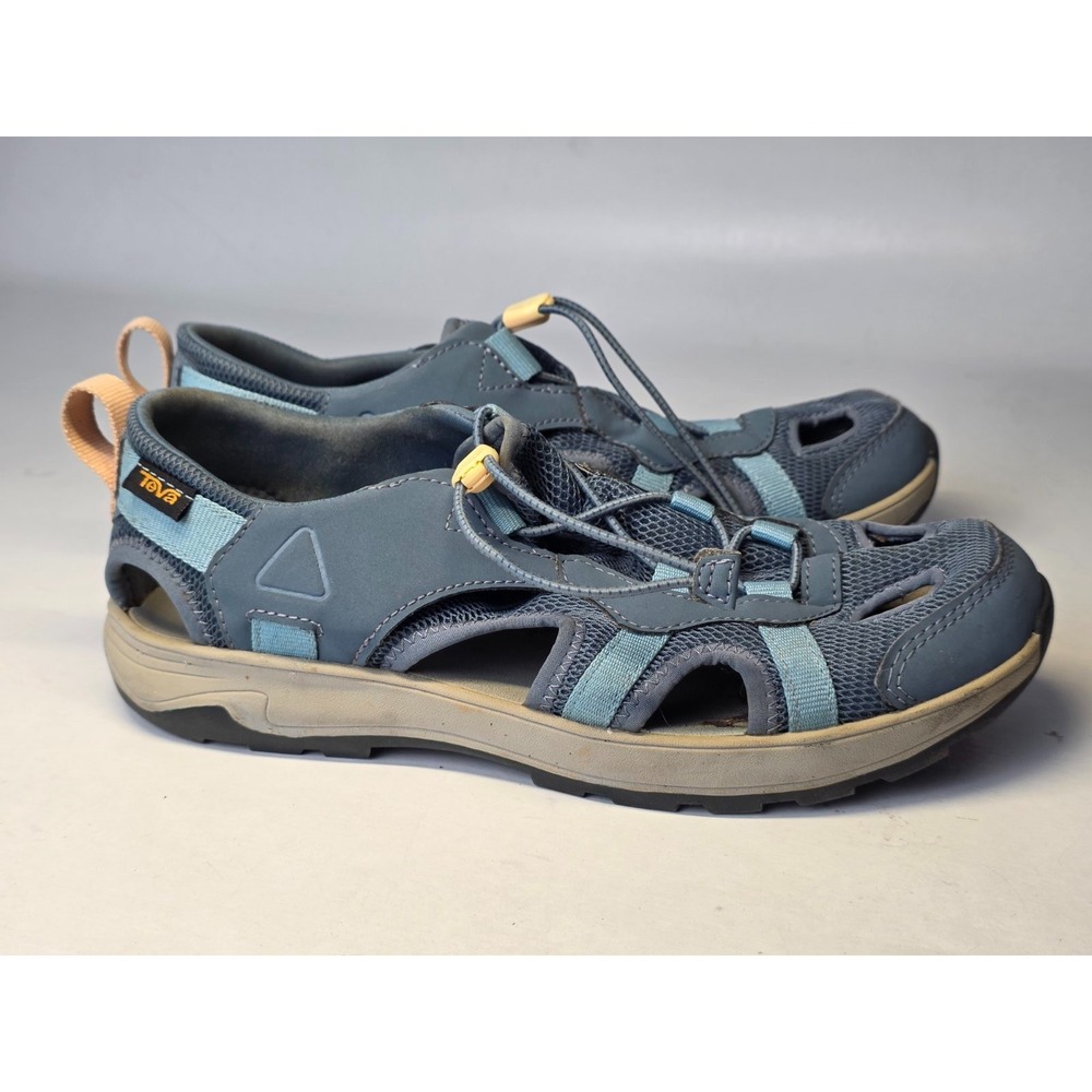 Teva Women's Sandals Size 8 Blue‎ Hiking Sports Outdoor Slip On Shoes 1128390